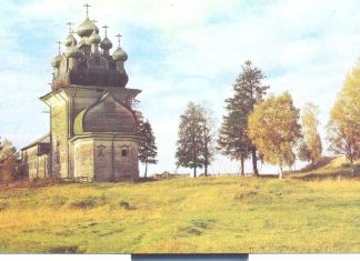 Церковь в селе Бережная Дуброва