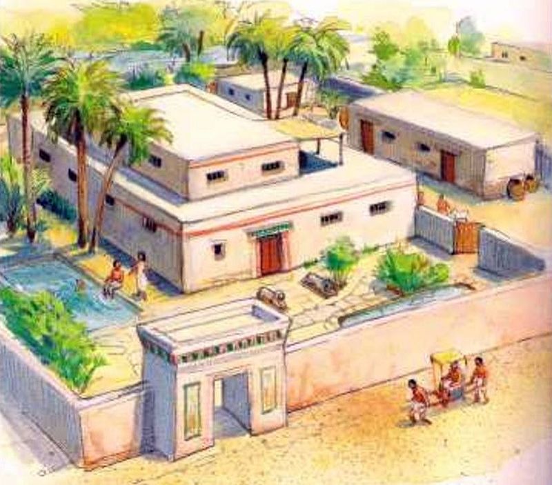 какие дома в египте