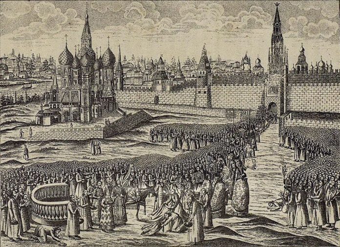 Москва в 17 веке