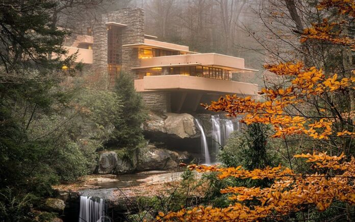 Fallingwater Фрэнка Ллойда Райта